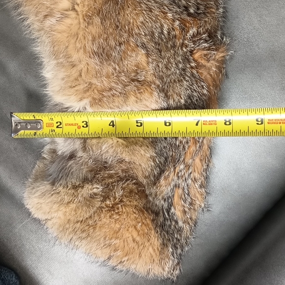 Vintage Winter Neck Scarf Fur - Picture 11 of 14